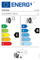 SUPERIA 215 60 R17  prezzi spedizione inclusa